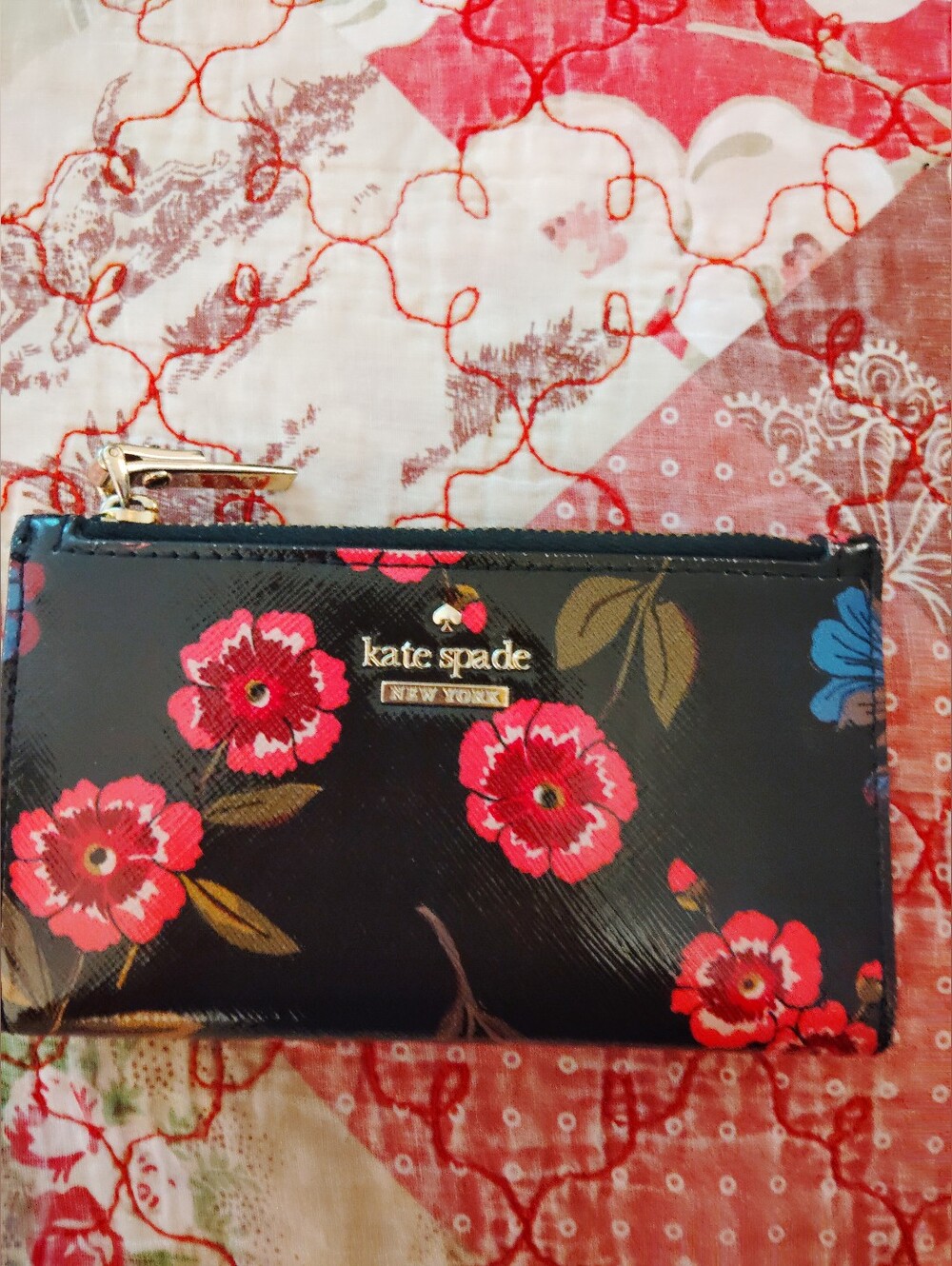 5-1/2" X 3-1/4" Kate Spade Cameron Street Wallet Meadow Lacey